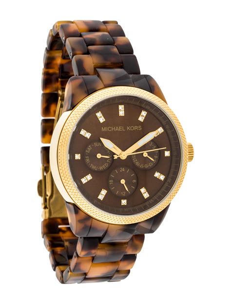 fake tortoise shell watch|tortoise shell watch michael kors.